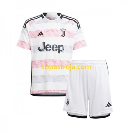 Billiga Fotbollströjor Juventus Barn Borta tröja 2023/24 Kortärmad